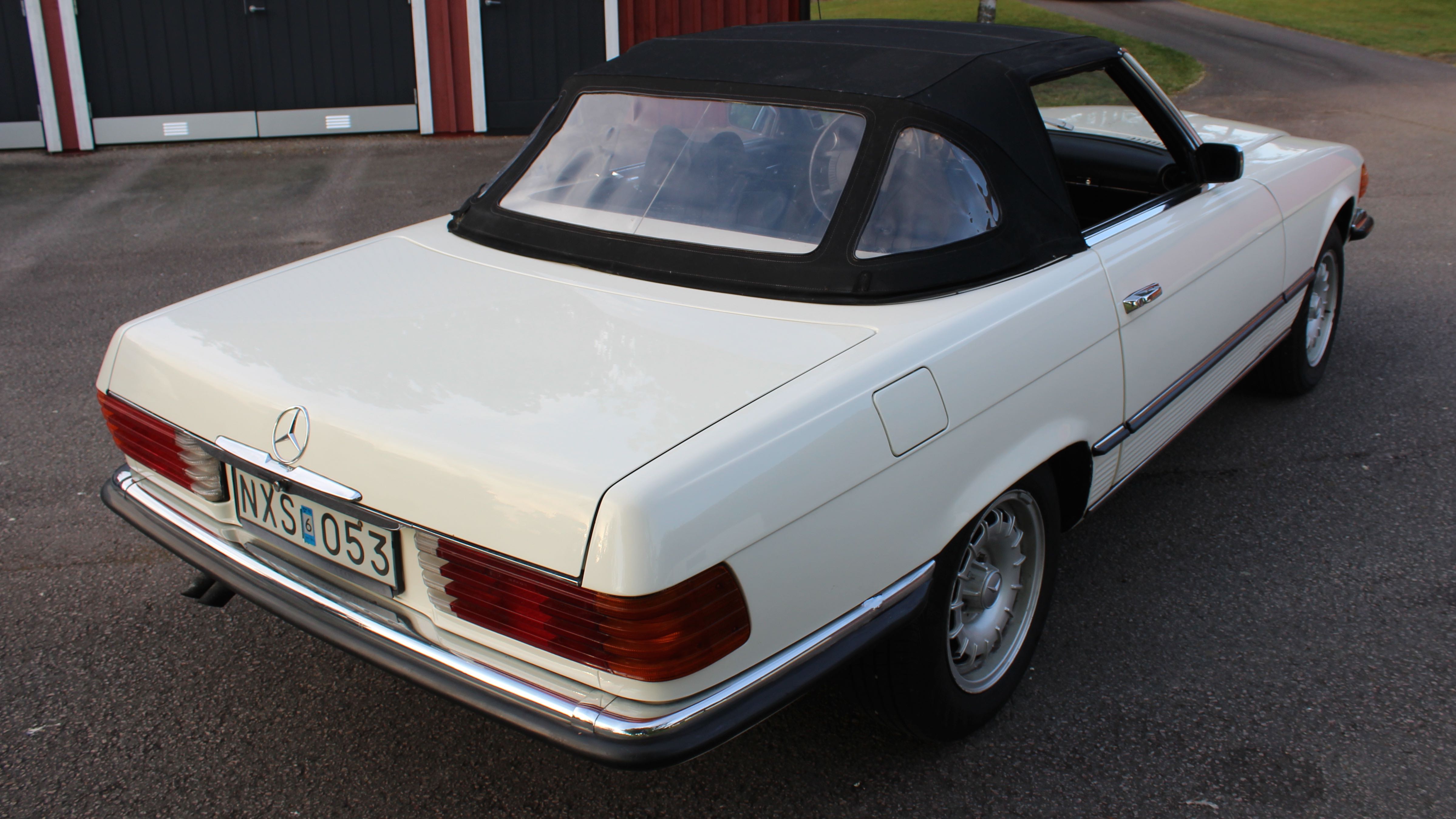 mercedes 350 sl cabben bakifrån